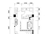 融信澜悦_1室1厅1卫 建面58平米