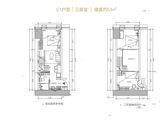 华远华时代（长沙）_3室1厅1卫 建面55平米