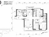 金地中交麓谷香颂_4室2厅2卫 建面143平米