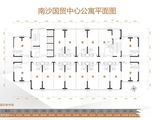 中海联南沙国贸中心(商用)_公寓平面图 建面0平米