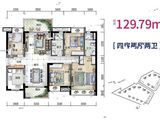 时代春树里_4室2厅2卫 建面129平米