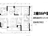 富居壹號公馆_4室2厅2卫 建面125平米