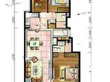 翡翠公园_3室2厅2卫 建面112平米