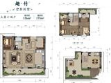 北大资源未名苑_3室2厅4卫 建面175平米