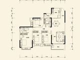 恒大御都会嘉州城_4室2厅2卫 建面160平米