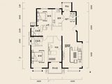 阅海名筑_3室2厅2卫 建面144平米