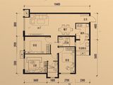 滨江彼岸_3室2厅2卫 建面94平米