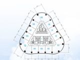 安粮国贸中心_中区10-19层户型图 建面0平米