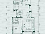 华地翡翠蓝湾_3室2厅2卫 建面107平米