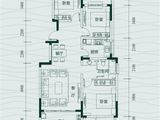 华地翡翠蓝湾_3室2厅2卫 建面100平米