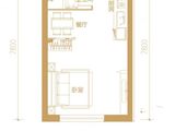 远洋7号_1室1厅1卫 建面49平米