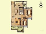 奥园公园一号_2室2厅1卫 建面78平米