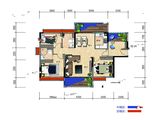 状元坊_3室1厅2卫 建面127平米