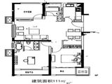 中梁首府壹号_3室2厅2卫 建面111平米