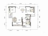 璧山瀚恩韵动_2室2厅1卫 建面78平米