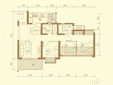 华侨城御龙山_3室2厅2卫 建面100平米