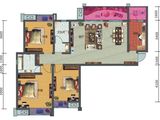 公园大道1号_3室2厅2卫 建面124平米