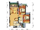 远大中央公园_2室2厅1卫 建面75平米