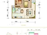 普得先锋国际_2室2厅1卫 建面59平米