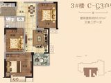 同德悦庭_3室2厅1卫 建面93平米