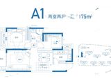 美盛教育港湾_2室2厅1卫 建面75平米