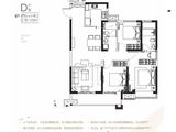 保利和光尘樾_3室2厅2卫 建面129平米