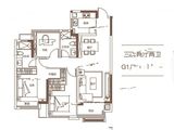 合景庐江壹号_3室2厅2卫 建面111平米