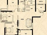 文一名门河畔_3室2厅1卫 建面101平米