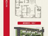 天功颂园_4室2厅3卫 建面180平米