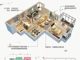 荣和五象学府_3室2厅1卫 建面84平米