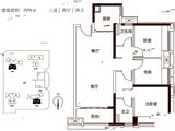 保利葉公馆_3室2厅2卫 建面96平米