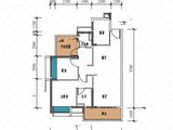 保利东湾_2室2厅1卫 建面100平米