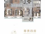 鹏瑞华发四季尚璟_4室2厅2卫 建面115平米