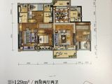 碧桂园合景美的阅江府_4室2厅2卫 建面129平米