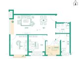 中骏四季花都_3室2厅1卫 建面80平米