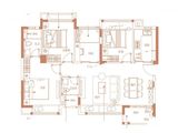 万科金域缇香_4室2厅2卫 建面90平米