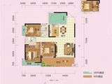 雁城国际公馆_4室2厅2卫 建面120平米