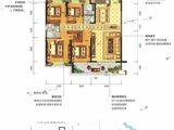 碧桂园盛棠_4室2厅2卫 建面144平米