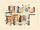 三盛托斯卡纳3期_88#楼07户型图 建面0平米