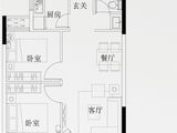 禹洲金辉里_2室2厅1卫 建面66平米