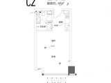 瑞源名嘉国际_1室1厅1卫 建面48平米