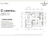 新天汉时代滨江_3室2厅2卫 建面115平米