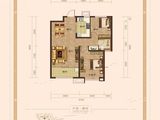 鲁商国际社区_2室2厅1卫 建面88平米