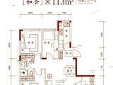 万盛珑玺_4室2厅1卫 建面113平米