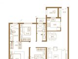 中海时代_3室2厅2卫 建面124平米