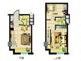 拜登凯利银座_2室1厅2卫 建面42平米