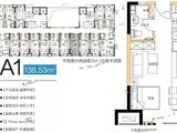 金地浅山艺境_1室1厅1卫 建面38平米