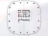 城发海科大厦_标准层平面示意图 建面1600平米