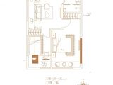 鲁坤天鸿创谷_2室1厅1卫 建面57平米