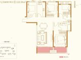 正荣财富中心_4室2厅2卫 建面122平米
